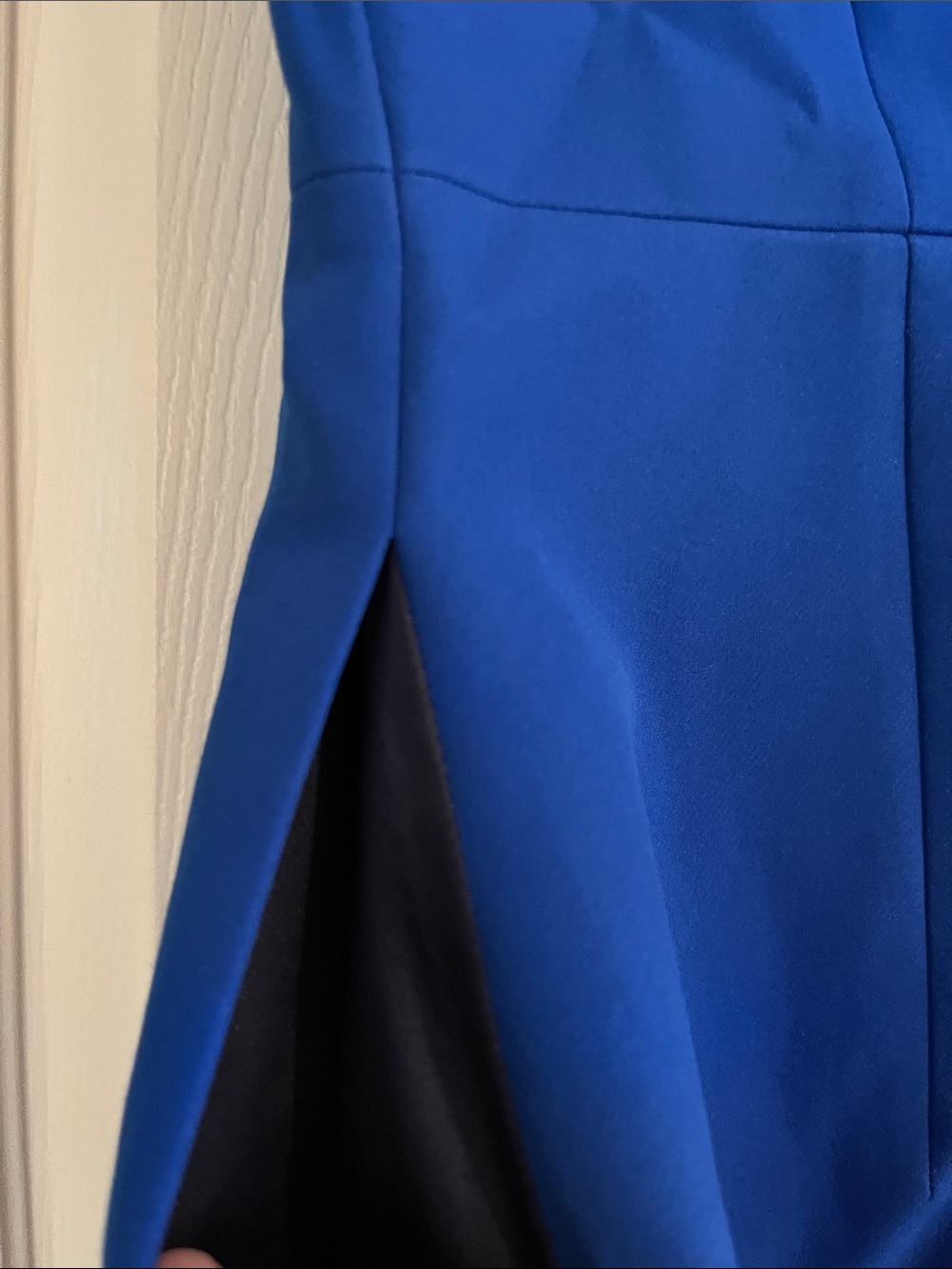 Ted Baker Cobalt Blue Floral Knot Sheath Dress - Picture 5 of 6